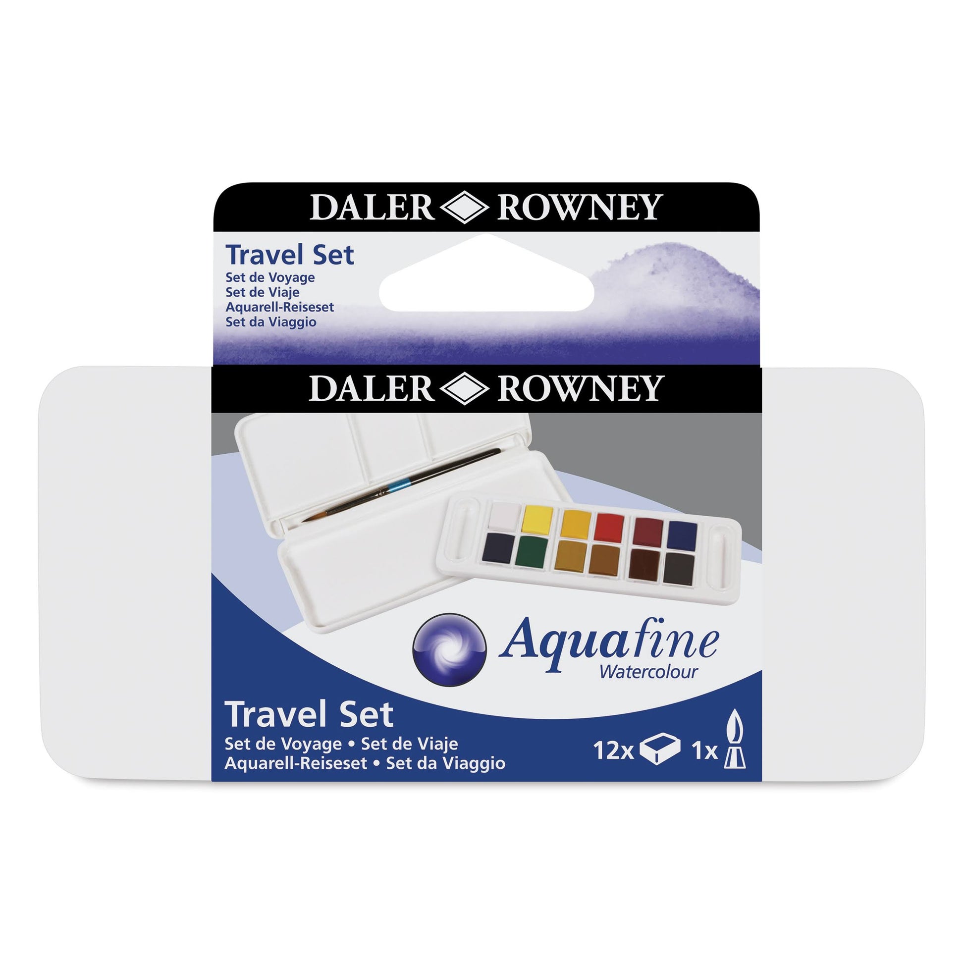Travel Set Aquafine 12 colores